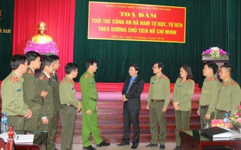 Tọa đàm tuổi trẻ Công an Hà Nam tự học, tự rèn theo gương Chủ tịch Hồ Chí Minh